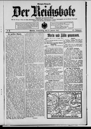 Der Reichsbote vom 04.01.1917