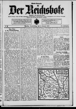 Der Reichsbote vom 04.01.1917