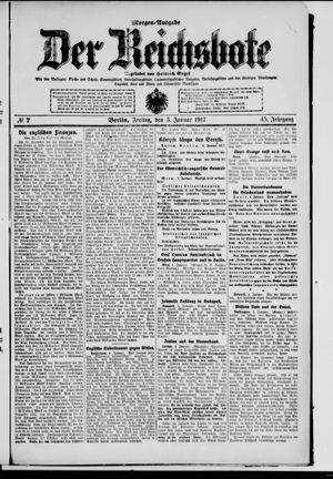 Der Reichsbote on Jan 5, 1917
