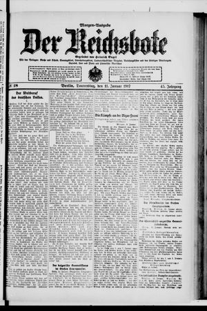 Der Reichsbote vom 11.01.1917