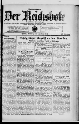 Der Reichsbote on Feb 7, 1917