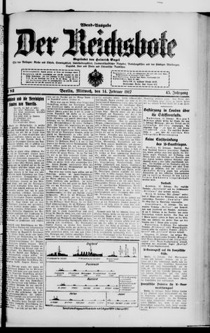 Der Reichsbote on Feb 14, 1917