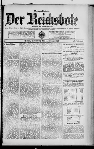 Der Reichsbote vom 15.02.1917