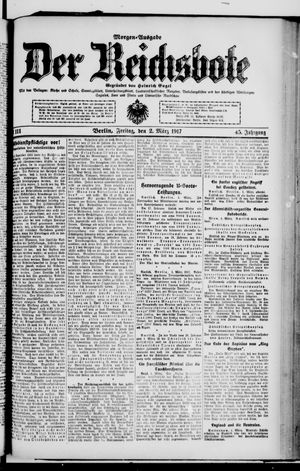 Der Reichsbote vom 02.03.1917