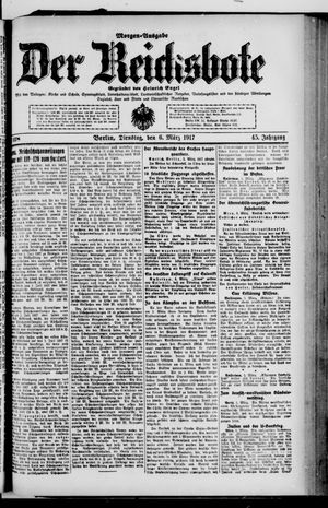 Der Reichsbote on Mar 6, 1917