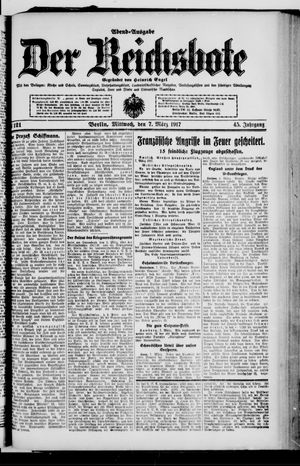 Der Reichsbote vom 07.03.1917