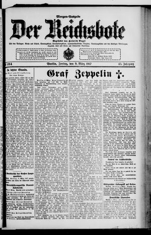 Der Reichsbote vom 09.03.1917