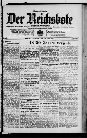 Der Reichsbote on Mar 15, 1917