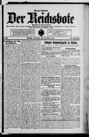 Der Reichsbote vom 18.03.1917