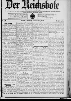 Der Reichsbote on Mar 21, 1917