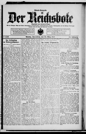 Der Reichsbote vom 24.03.1917