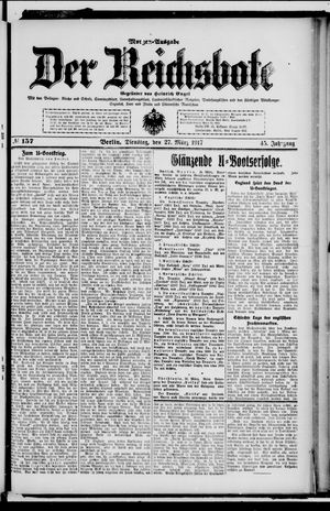 Der Reichsbote vom 27.03.1917