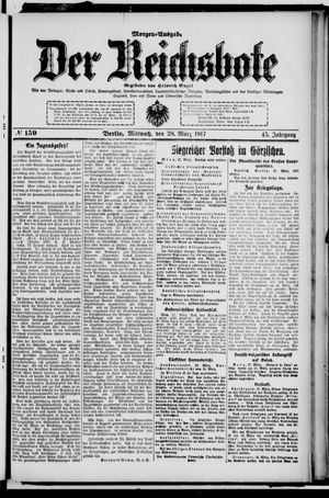 Der Reichsbote vom 28.03.1917