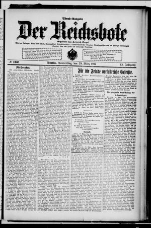 Der Reichsbote vom 29.03.1917