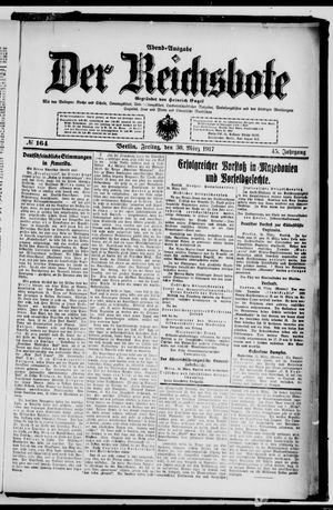 Der Reichsbote on Mar 30, 1917