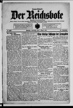 Der Reichsbote vom 01.04.1917