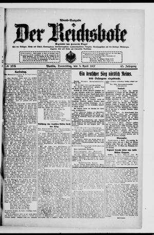 Der Reichsbote vom 05.04.1917