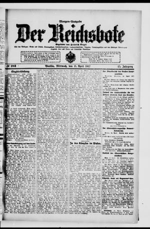 Der Reichsbote vom 11.04.1917