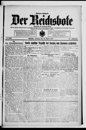 Der Reichsbote vom 13.04.1917