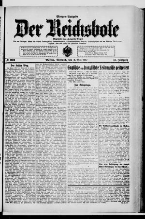 Der Reichsbote vom 02.05.1917