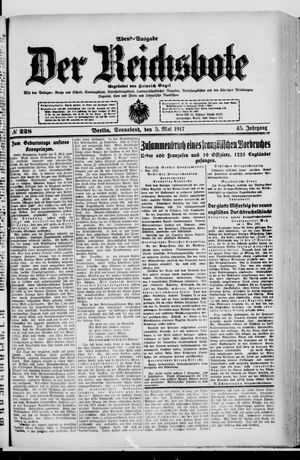 Der Reichsbote vom 05.05.1917