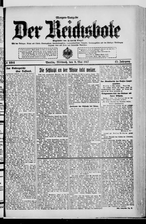 Der Reichsbote vom 09.05.1917