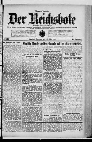 Der Reichsbote vom 13.05.1917
