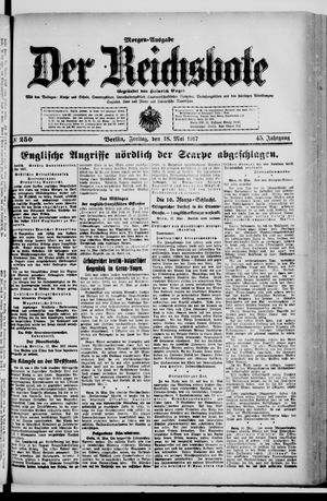 Der Reichsbote vom 18.05.1917