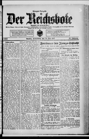 Der Reichsbote vom 19.05.1917