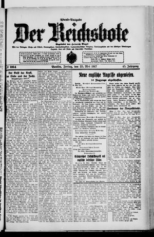 Der Reichsbote vom 25.05.1917