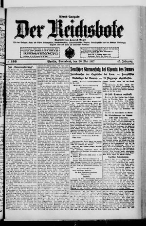 Der Reichsbote vom 26.05.1917