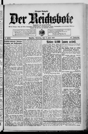 Der Reichsbote vom 03.06.1917
