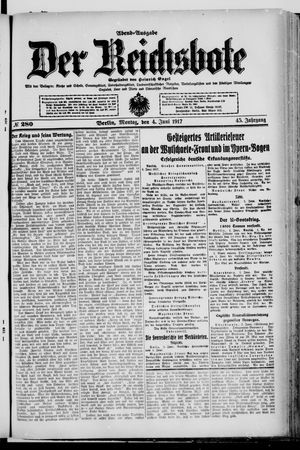 Der Reichsbote vom 04.06.1917