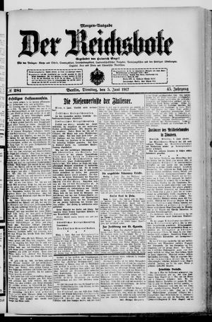 Der Reichsbote vom 05.06.1917