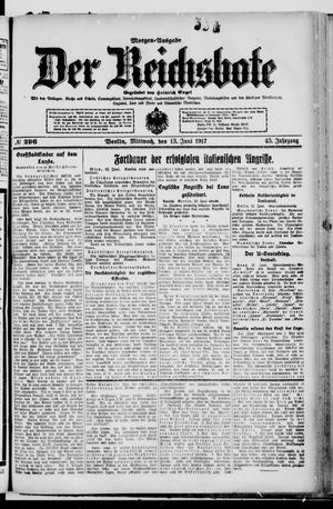 Der Reichsbote vom 13.06.1917