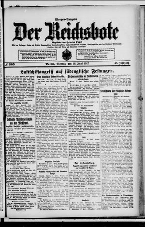 Der Reichsbote vom 18.06.1917