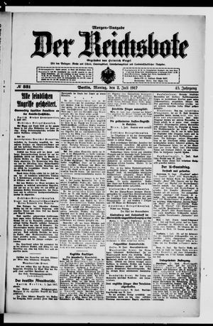Der Reichsbote on Jul 2, 1917