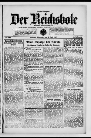 Der Reichsbote vom 04.07.1917