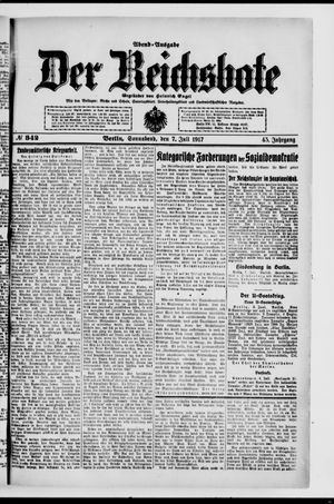 Der Reichsbote vom 07.07.1917