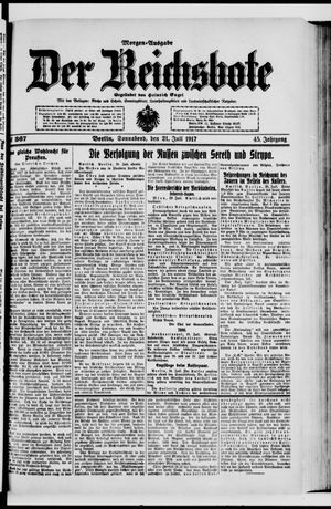 Der Reichsbote vom 21.07.1917