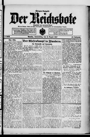 Der Reichsbote vom 02.08.1917