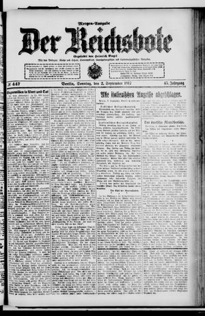 Der Reichsbote vom 02.09.1917
