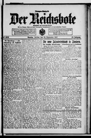 Der Reichsbote vom 21.09.1917