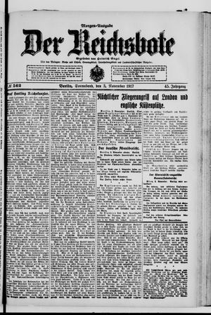 Der Reichsbote vom 03.11.1917