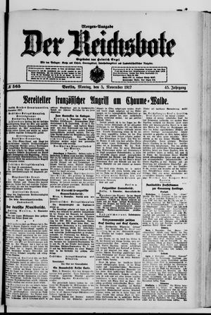 Der Reichsbote vom 05.11.1917
