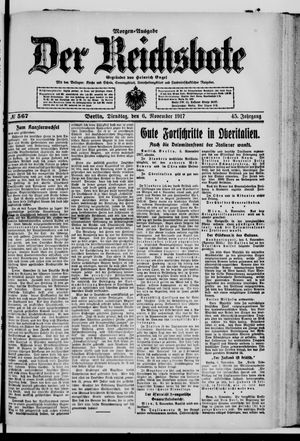 Der Reichsbote vom 06.11.1917
