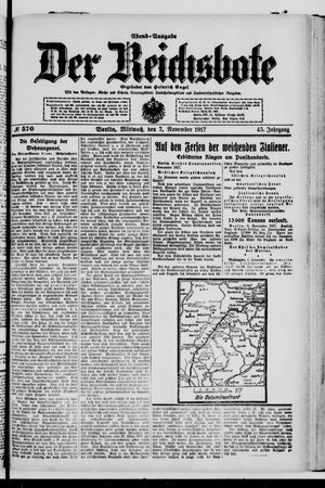 Der Reichsbote vom 07.11.1917
