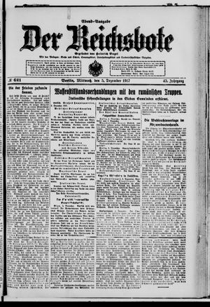 Der Reichsbote vom 05.12.1917