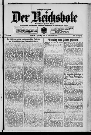 Der Reichsbote vom 07.12.1917