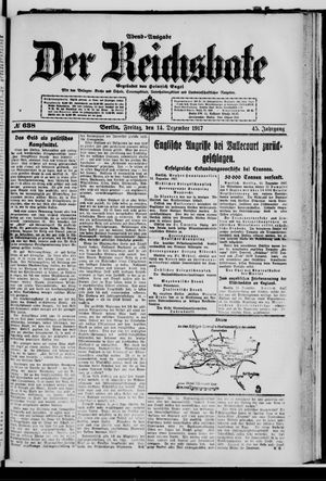 Der Reichsbote vom 14.12.1917